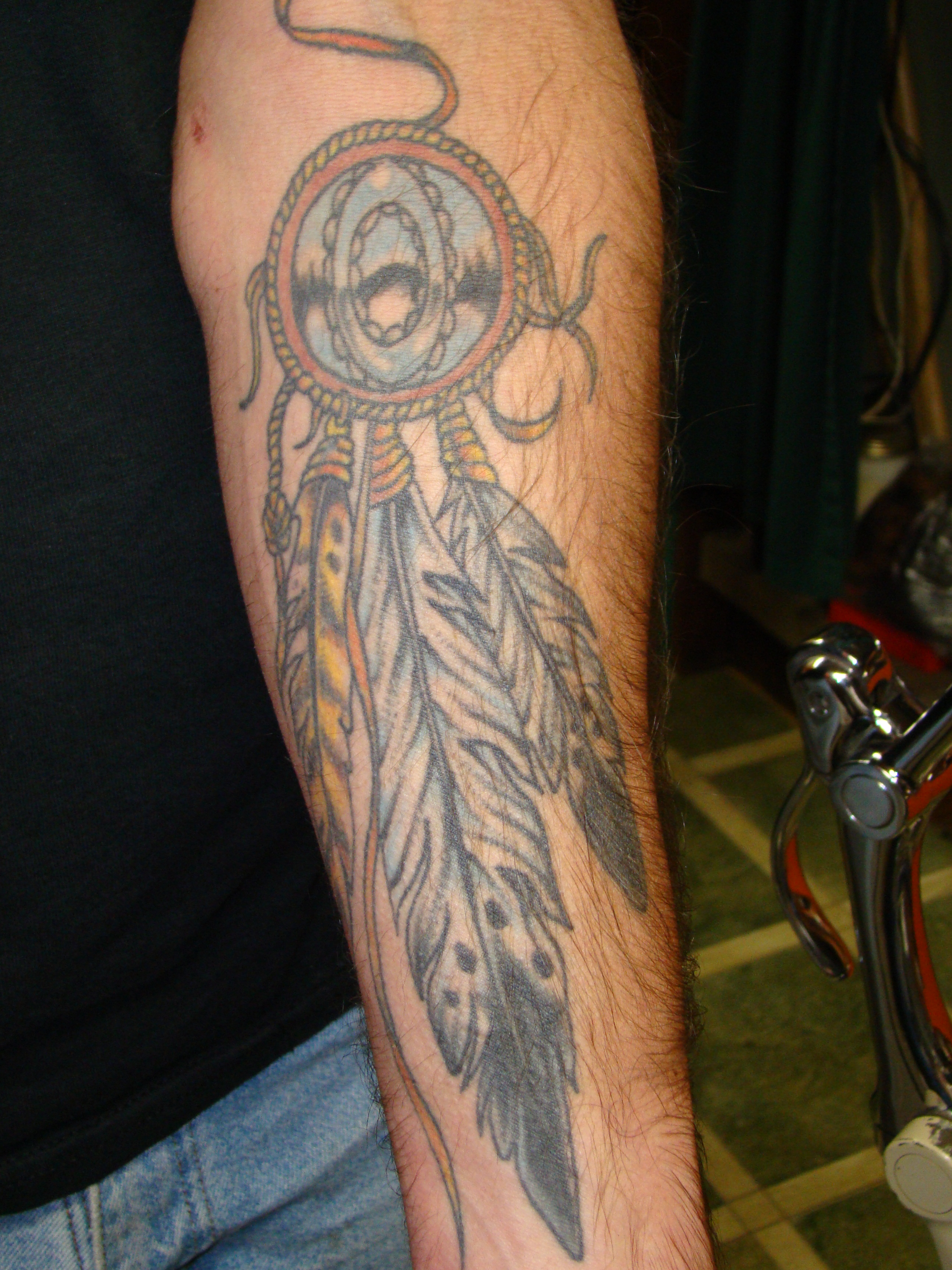 Dreamcatcher With Feathers