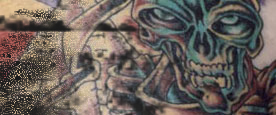 Full Color Egyptian Mummy Tattoo