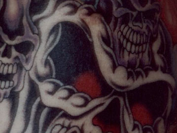 skull in flames tattoo hd skull in flames tattoo hd