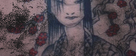 Japanese Girl Holding A Skull