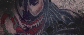 Large Venom Rib Cage Tattoo