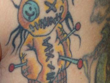 Insane Voodoo Doll Tattoo by NightWind